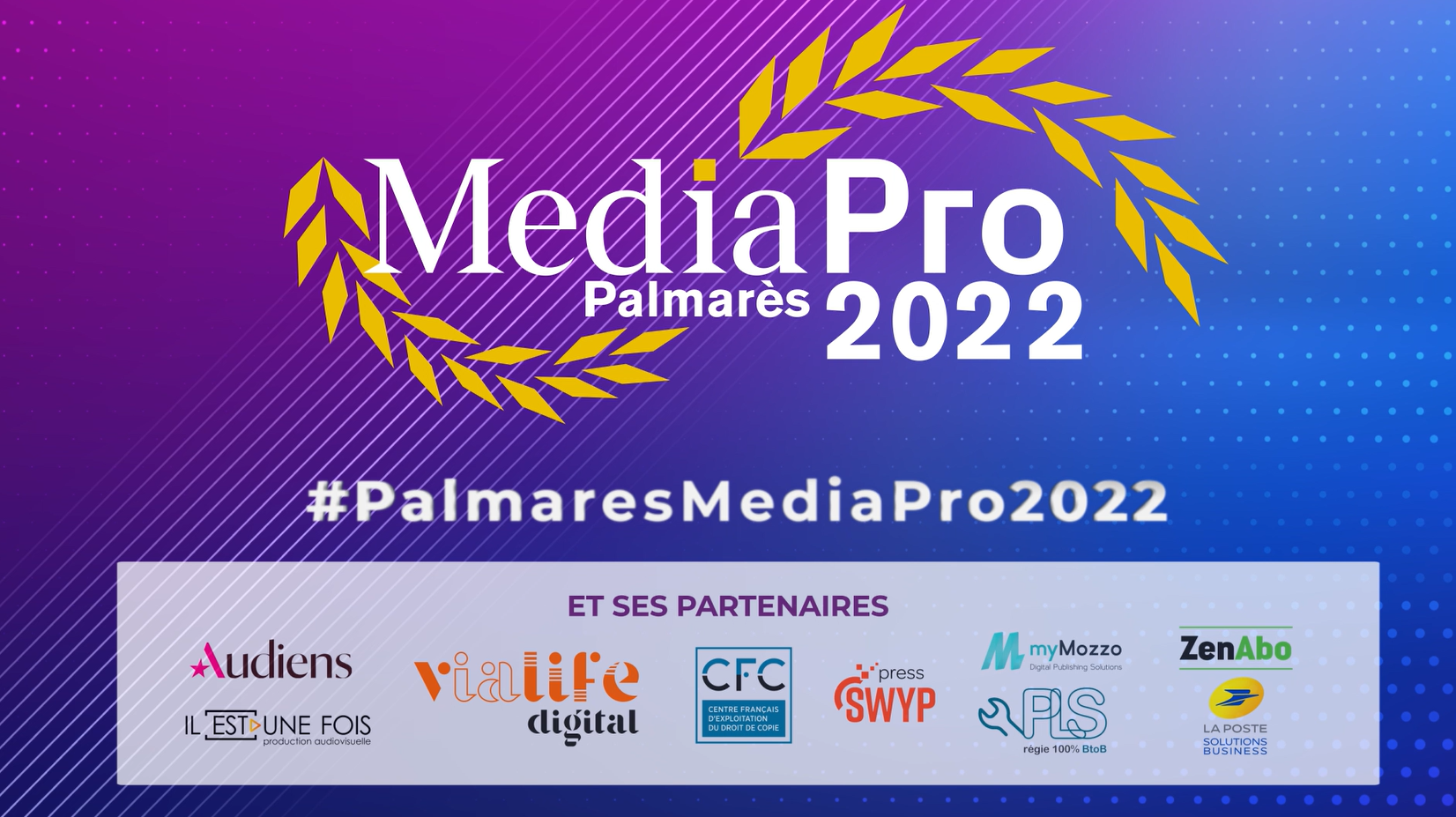 MediaPro vient de révéler son Palmarès 2022 des médias professionnels... MediaPro vient de révéler son Palmarès 2022 des médias professionnels...