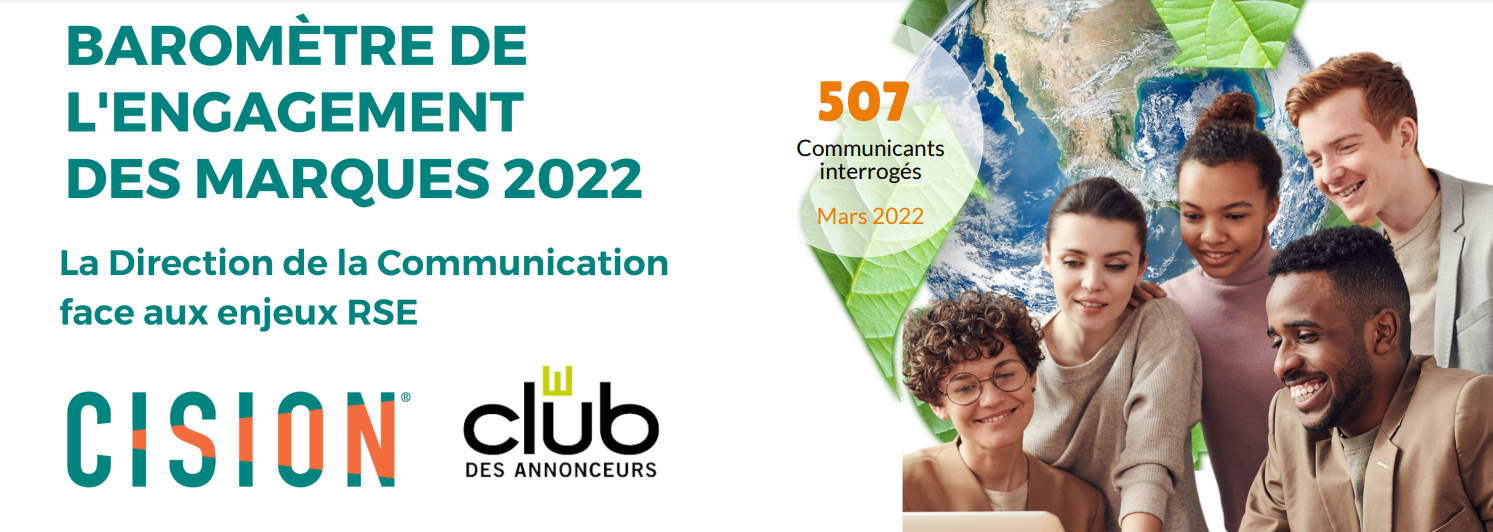 Infographie marques engagées : La Communication face aux enjeux RSE