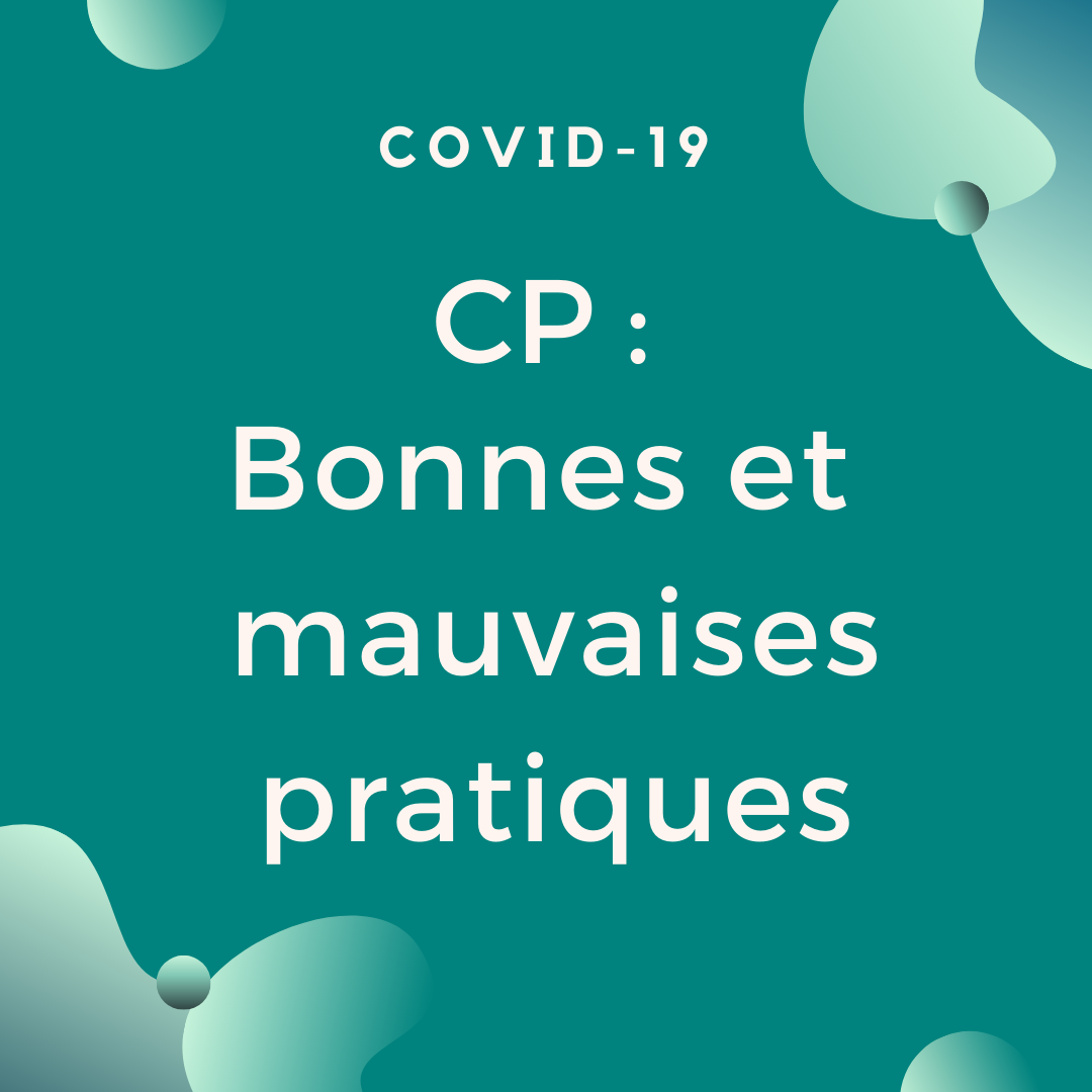 Communiqués de presse surfant sur le COVID-19 : Bonnes et mauvaises pratiques Communiqués de presse surfant sur le COVID-19 : Bonnes et mauvaises pratiques