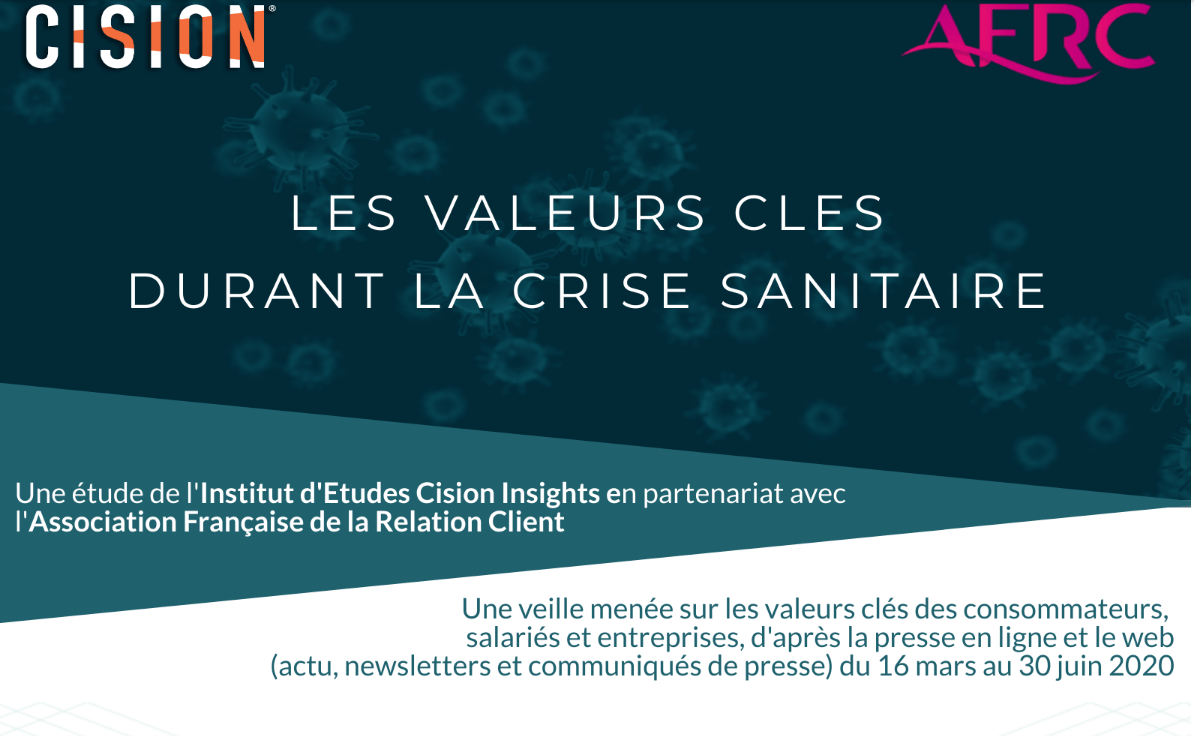 Baromètre AFRC : Les valeurs clés pendant la crise Baromètre AFRC : Les valeurs clés pendant la crise