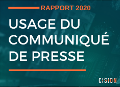Etude : usage du communique de presse en 2020 Etude : usage du communique de presse en 2020