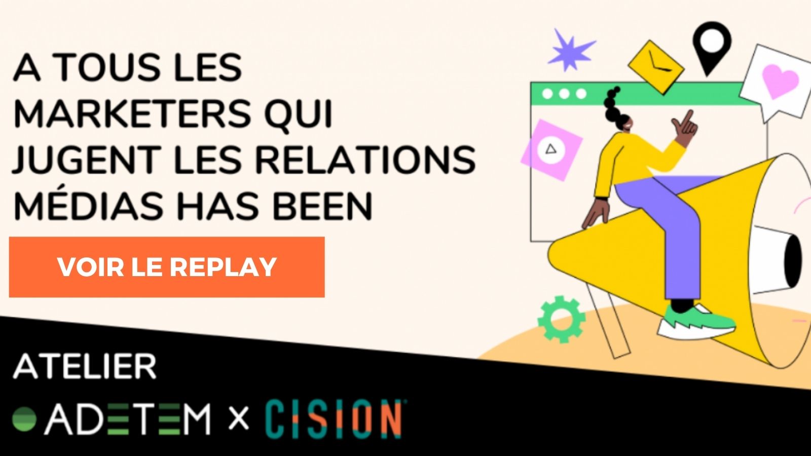 A tous les marketers qui jugent les relations médias has been A tous les marketers qui jugent les relations médias has been