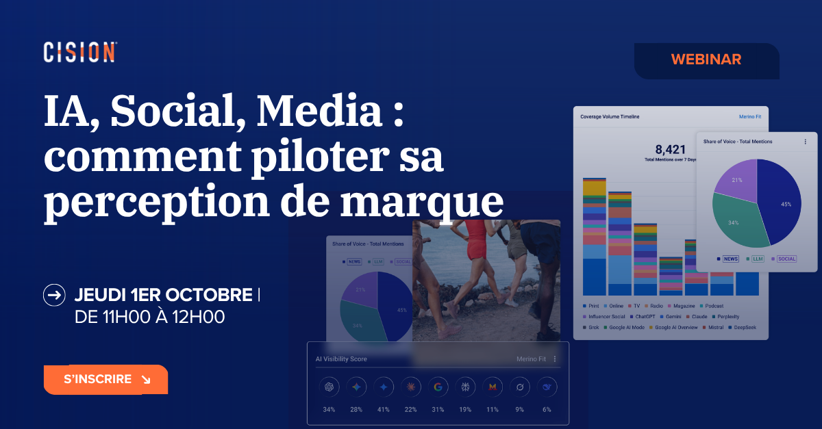 IA, Social, Media : comment piloter sa perception de marque