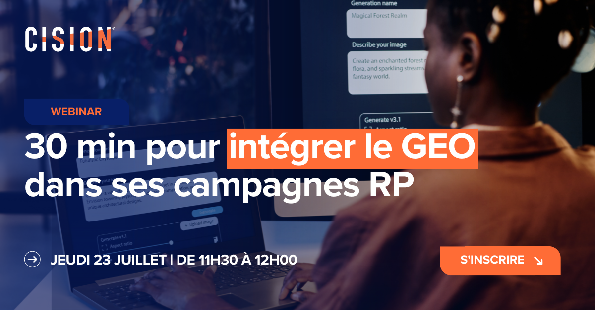 30 min pour intégrer le GEO dans ses campagnes RP