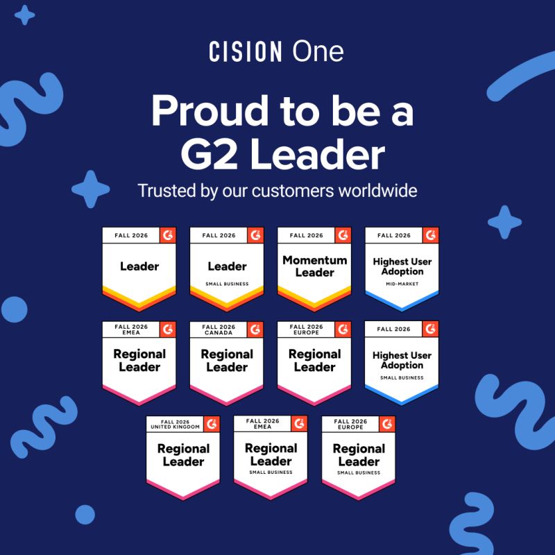 Pourquoi Cision One s'impose comme Leader dans les rapports G2 Fall 2026